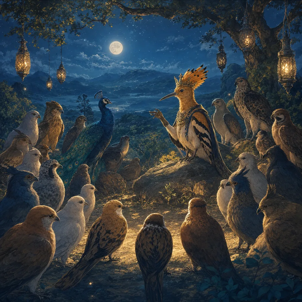 The Birds Ask Real Questions illustration