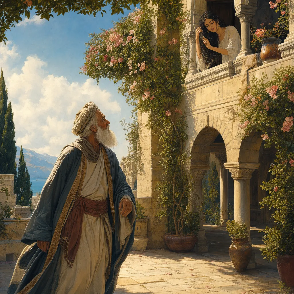 Sheikh San'an illustration