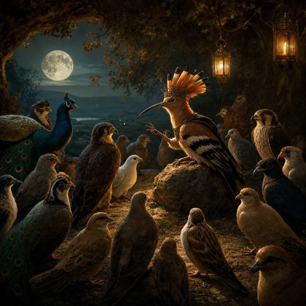 The Birds Ask Real Questions illustration