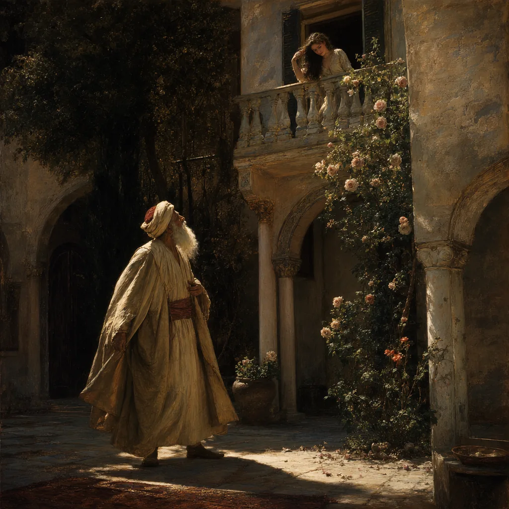 Sheikh San'an illustration
