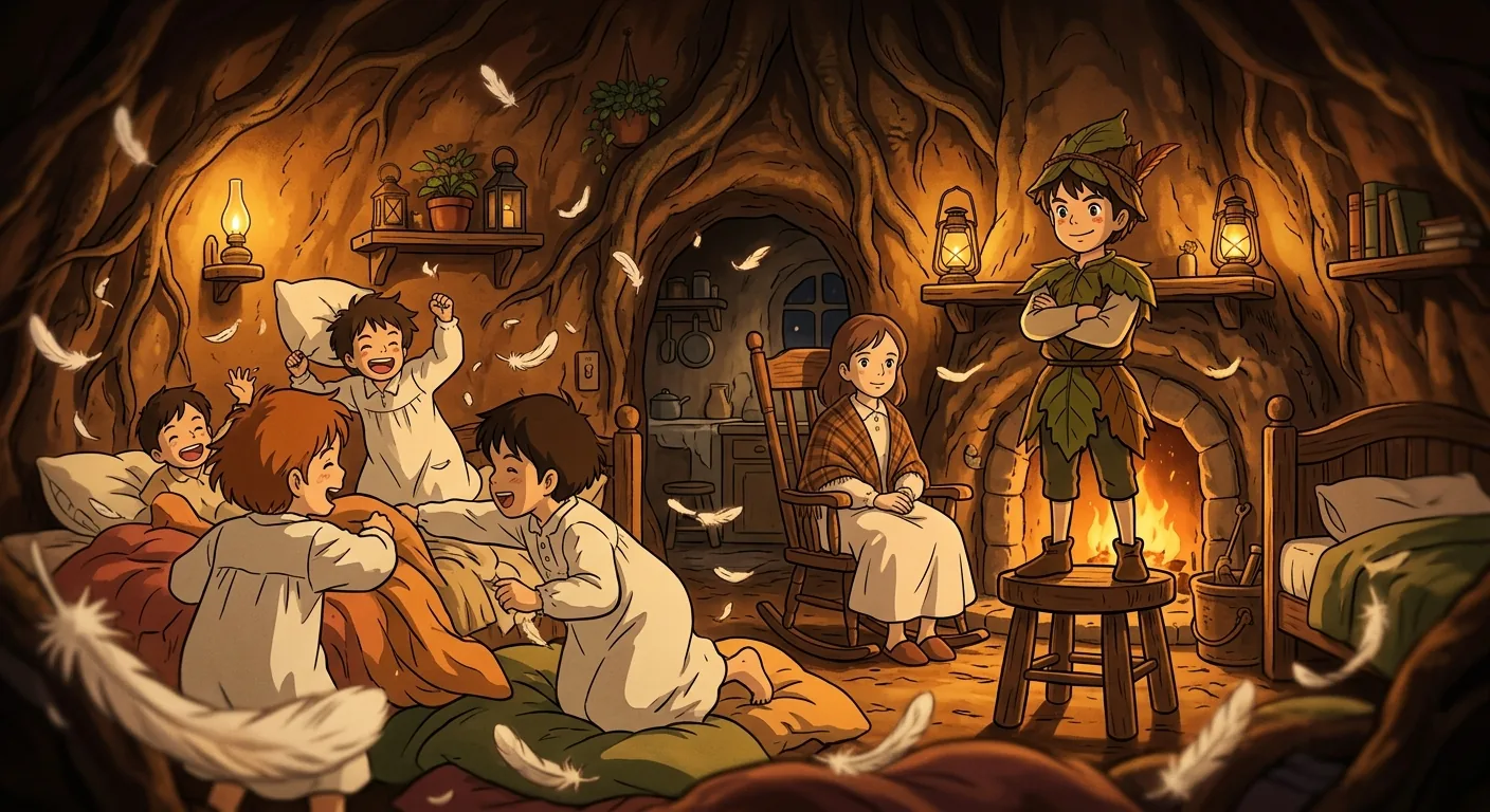 Domestic Bliss Before the Storm illustration