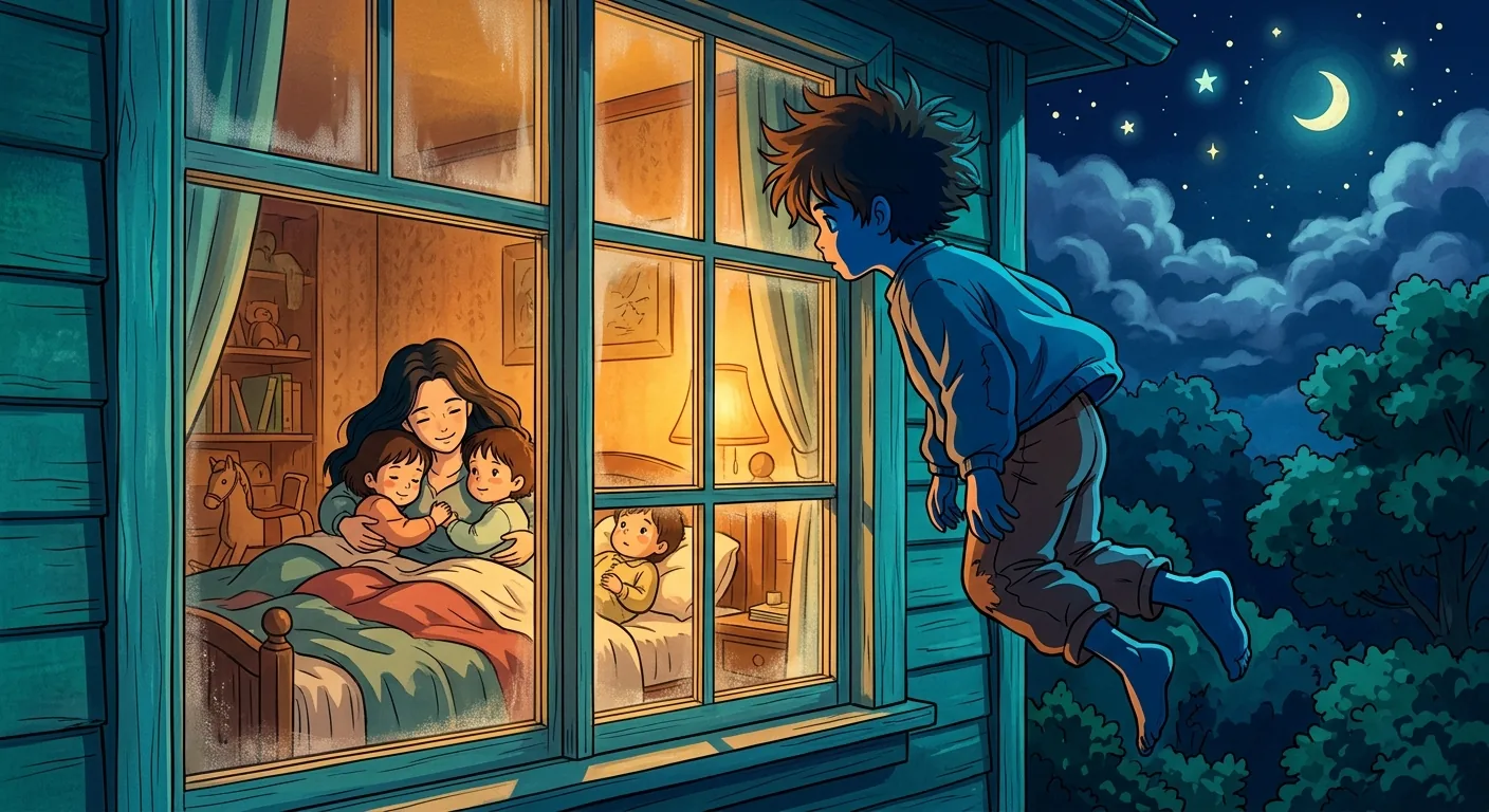 Waiting Hearts and Open Windows illustration