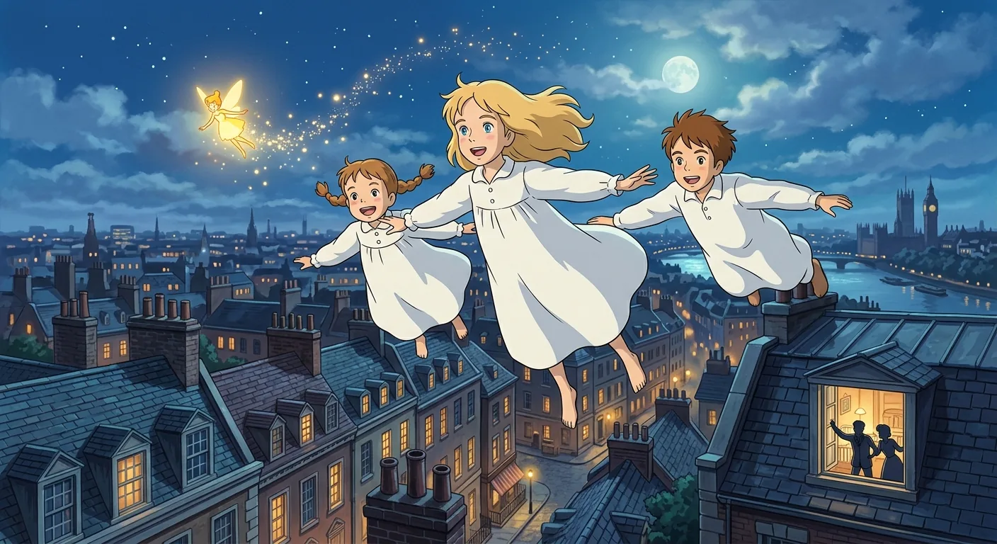 The Night Peter Found His Shadow illustration