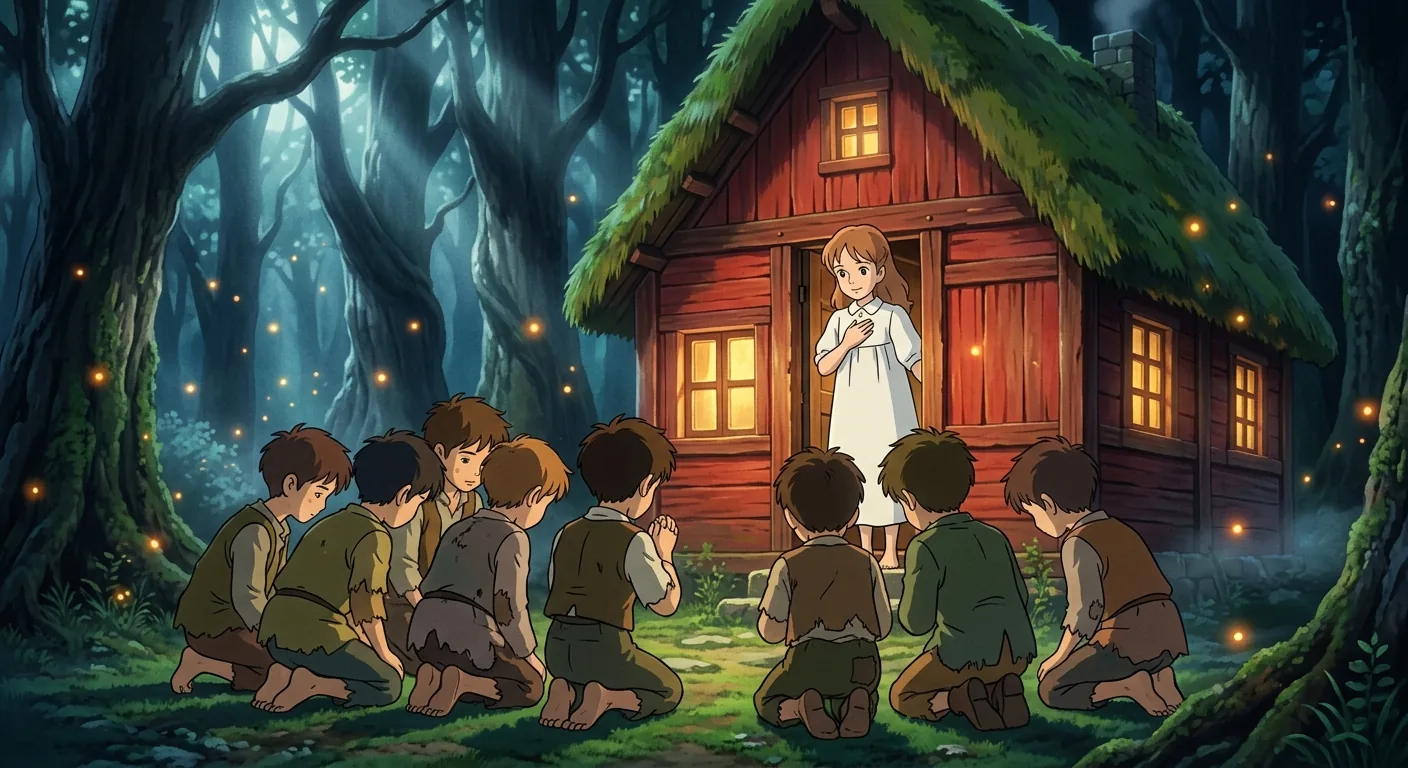 A Mother's Arrival and Narrow Escape illustration