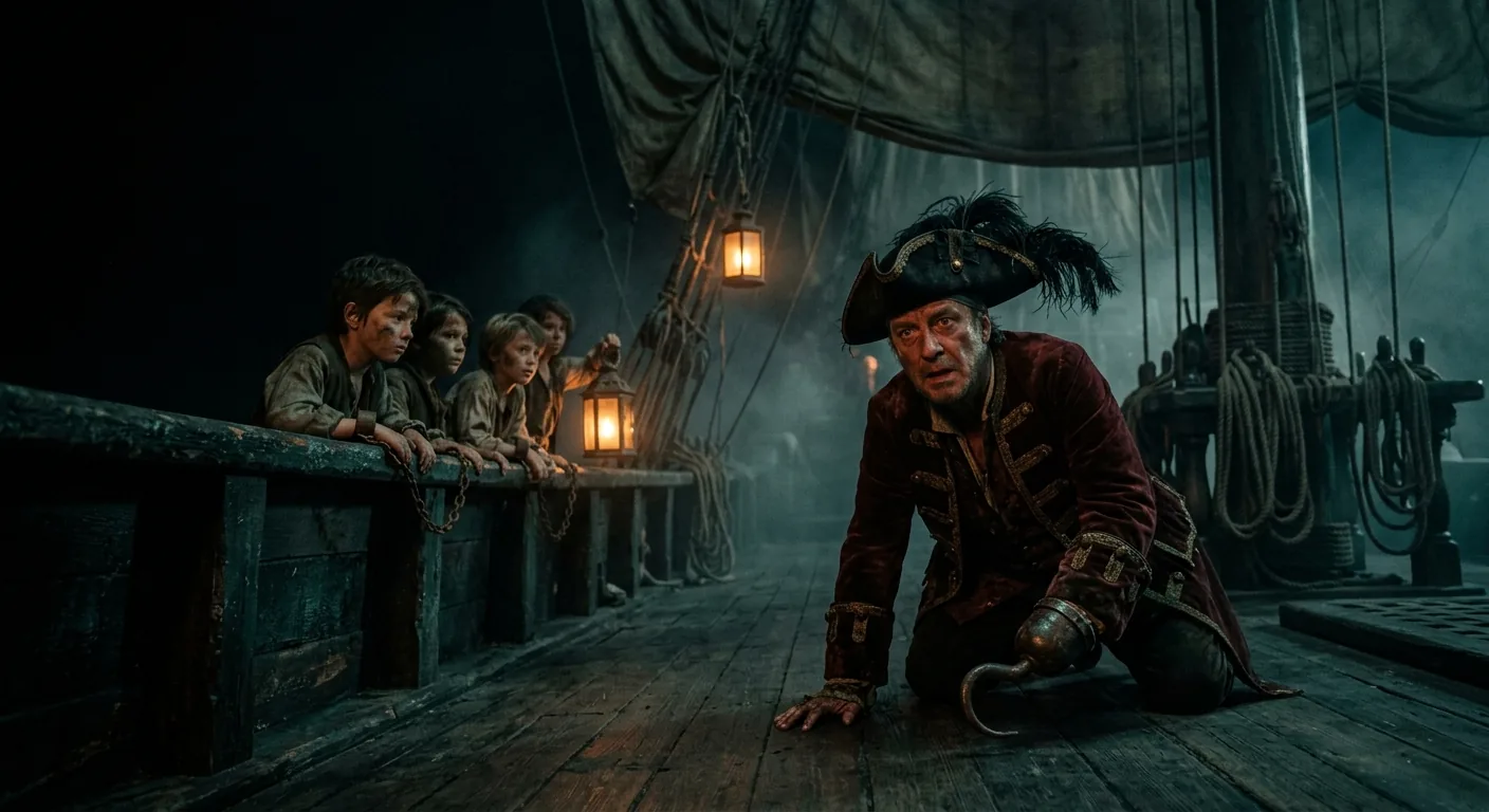 The Lonely Torment of Captain Hook illustration