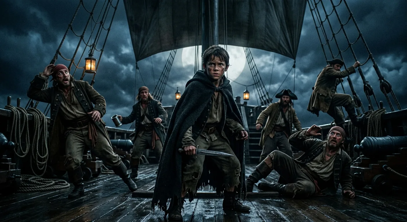 The Crocodile's Tick Becomes Peter's Weapon illustration