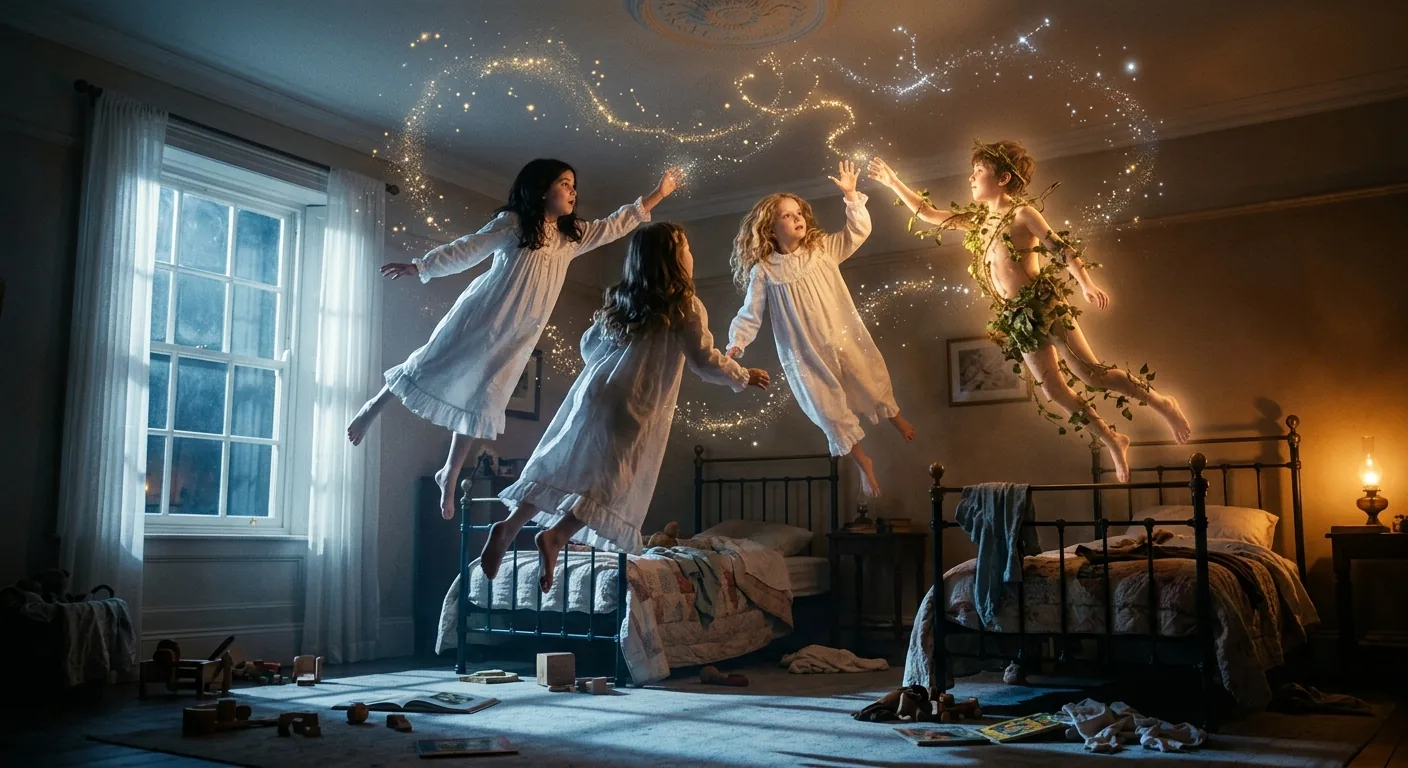 The Night Peter Found His Shadow illustration