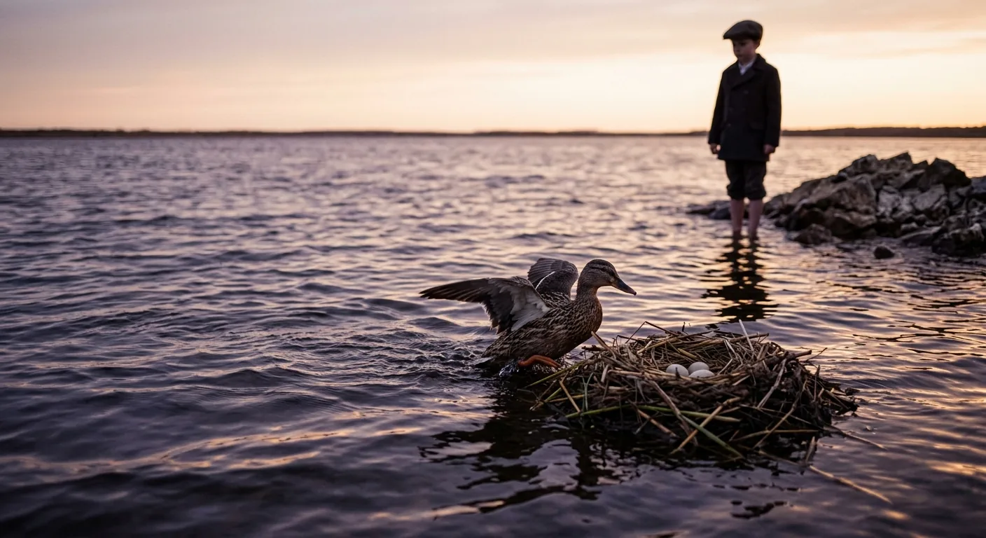 A Desperate Rescue on the Lagoon illustration