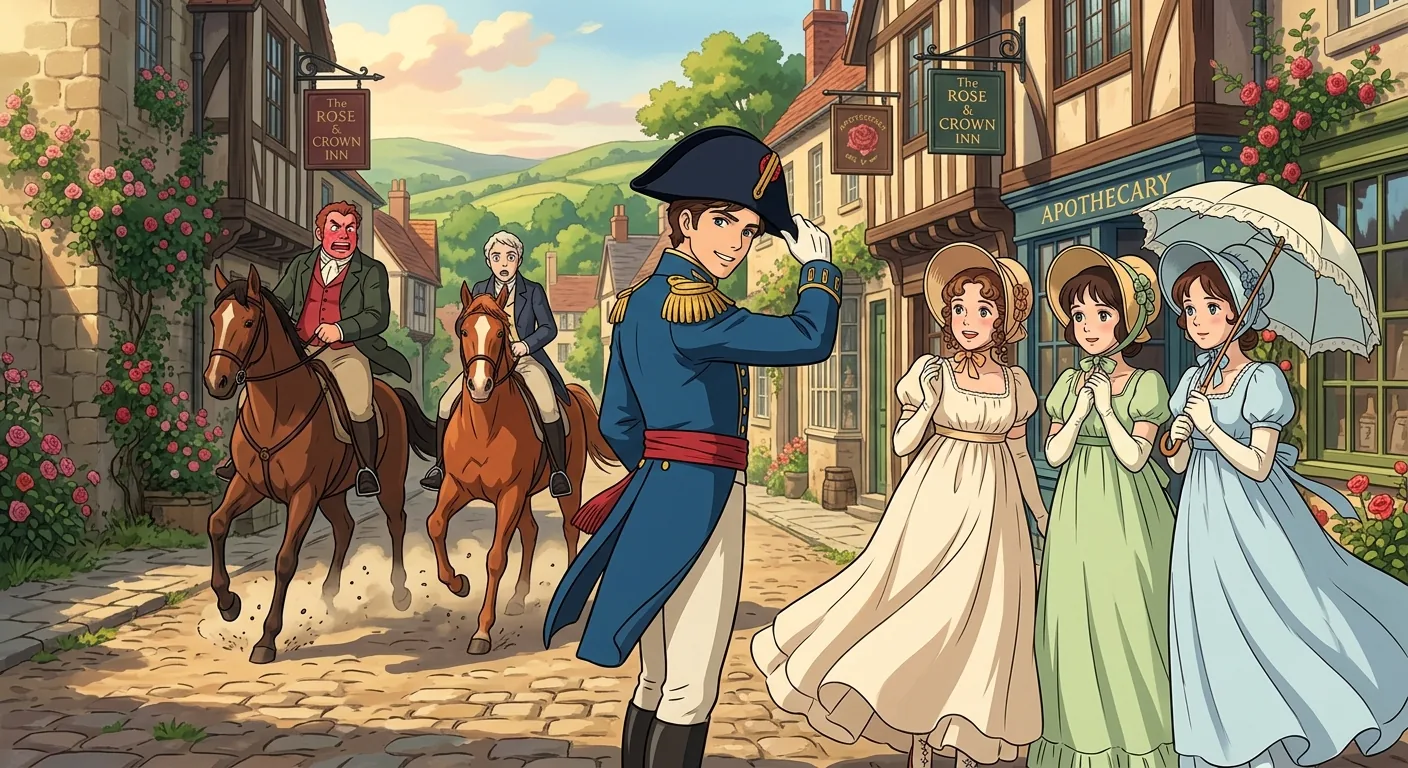 Mr Collins Shifts His Sights to Elizabeth illustration