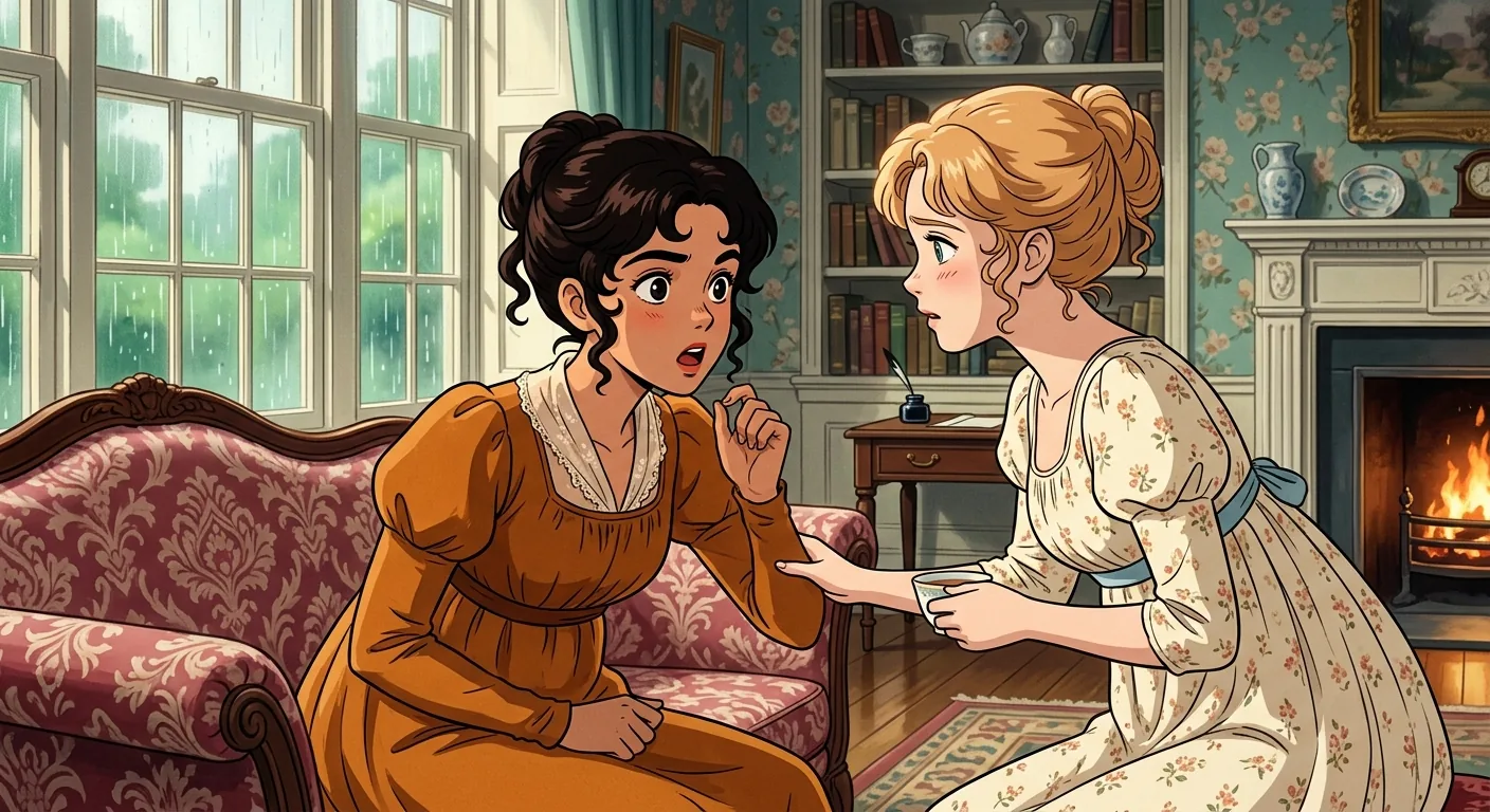 Jane's Generous Doubt and Dancing Plans illustration