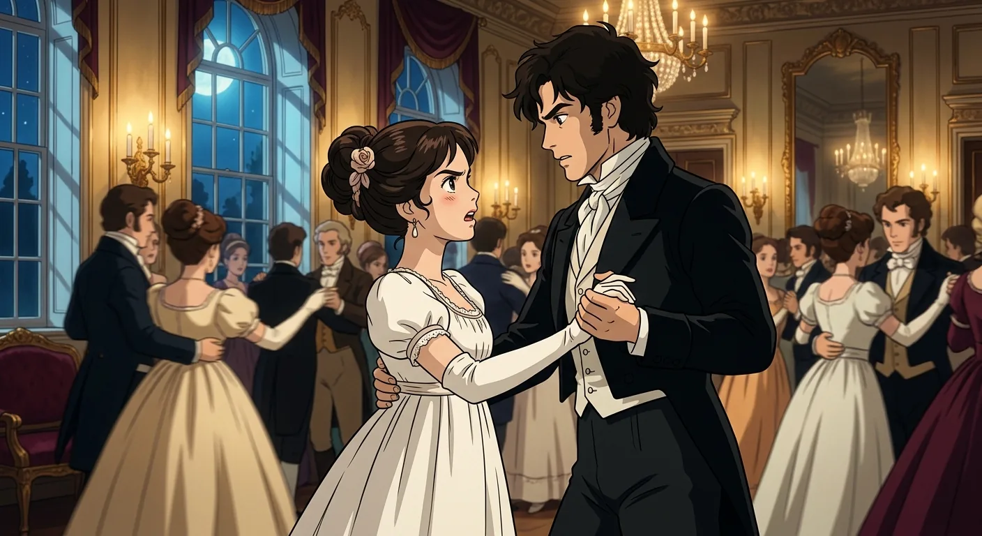 Sparring Steps at the Netherfield Ball illustration