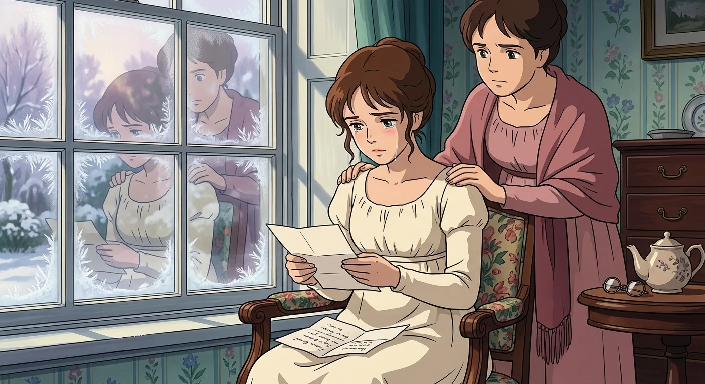A Letter Shatters Jane's Hopes illustration