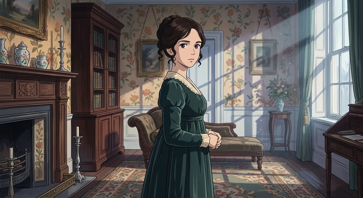 Charlotte's Calculated Pursuit of Security illustration