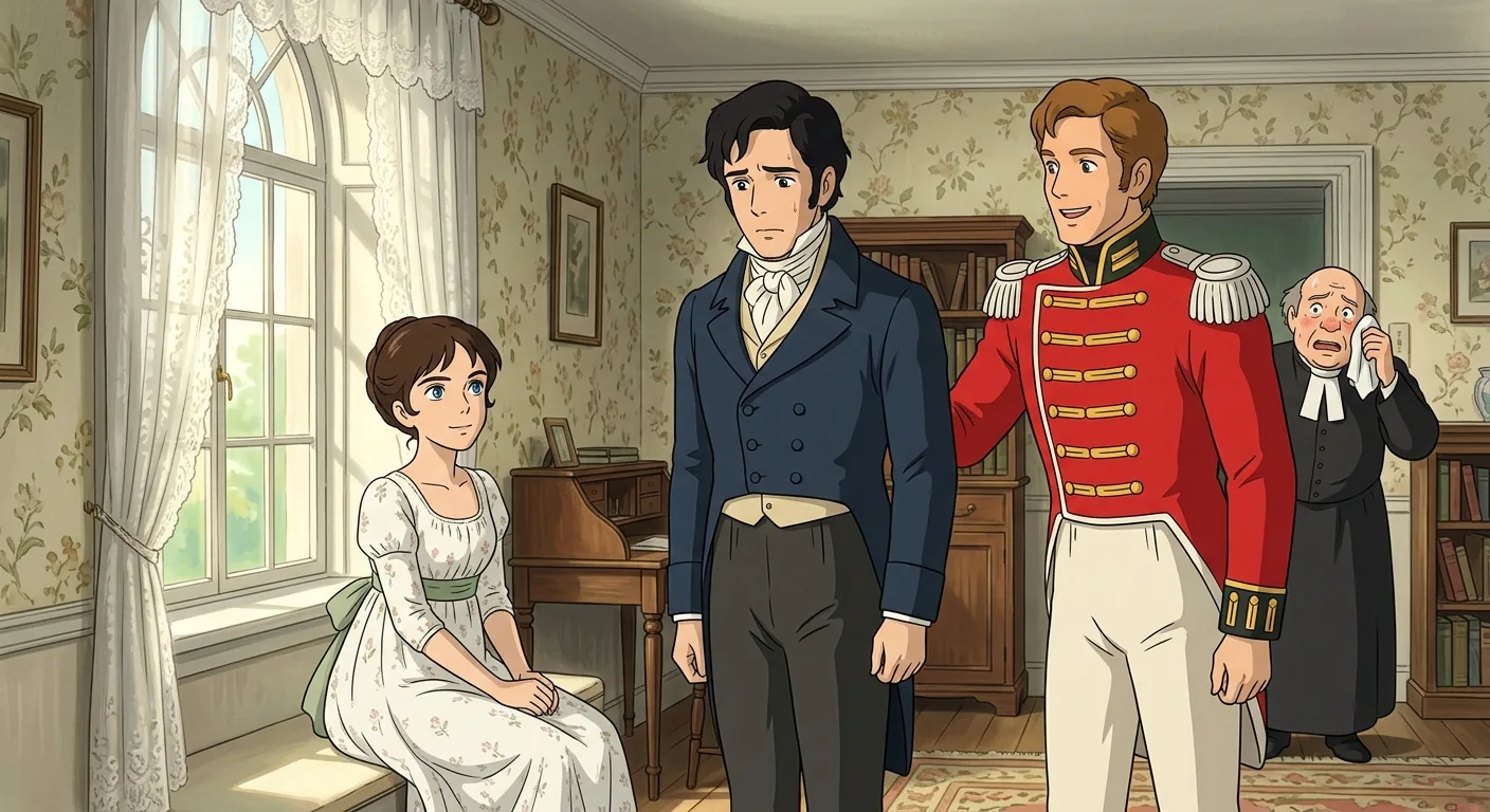 Charlotte's Quiet Strategy at Hunsford illustration