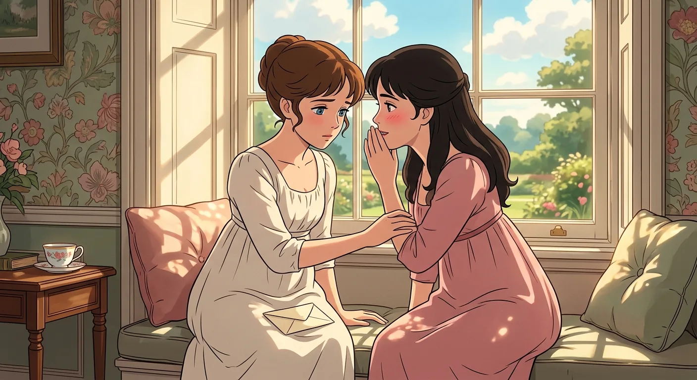 Sisters Share Shocking Secrets illustration