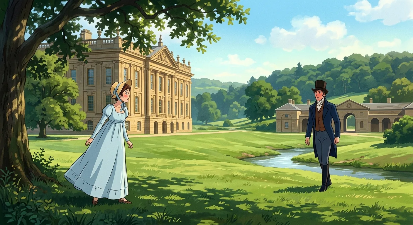 Pemberley Reveals Its Master's True Nature illustration