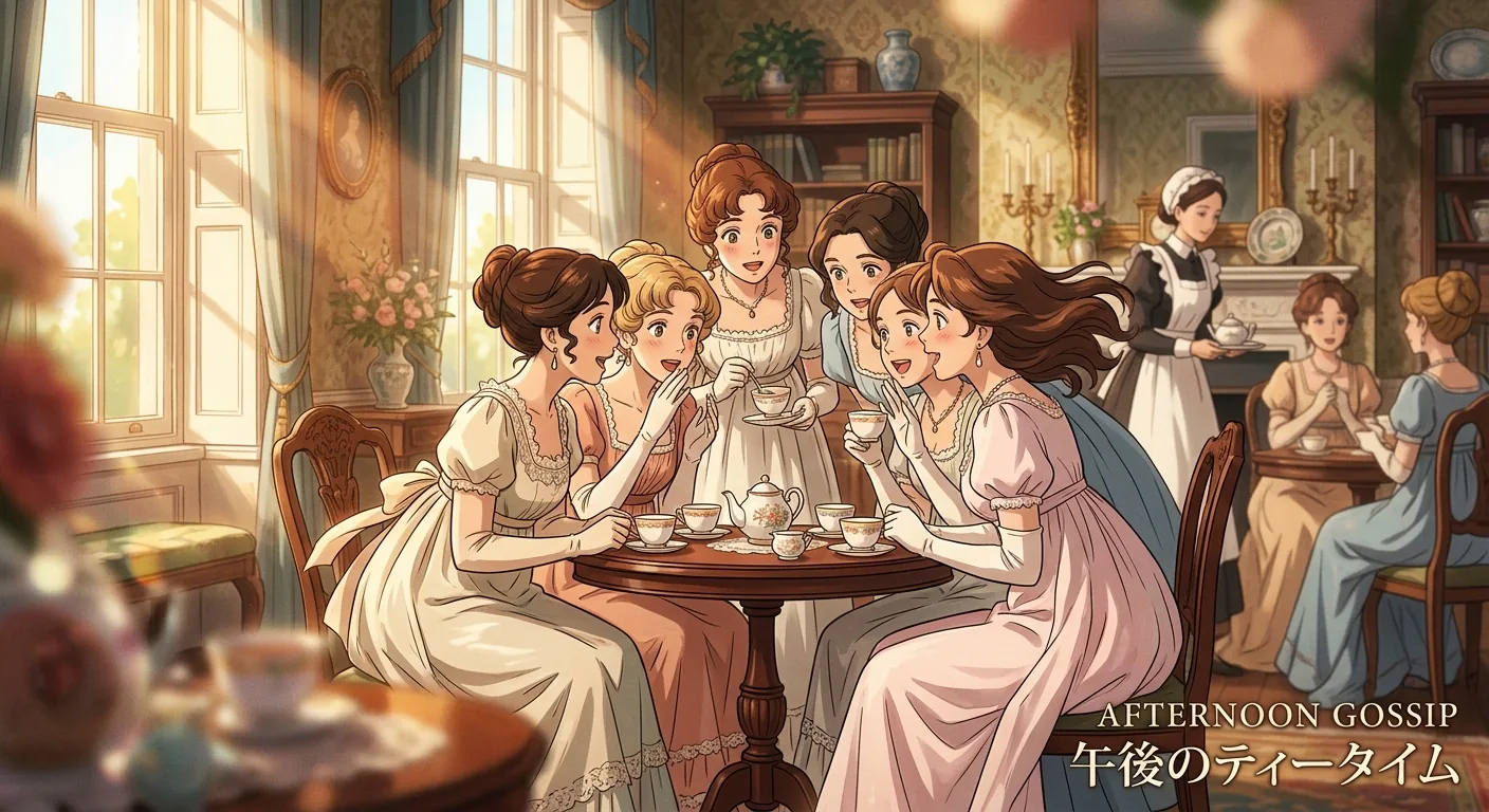 Neighbors Dissect the Ball's Events illustration