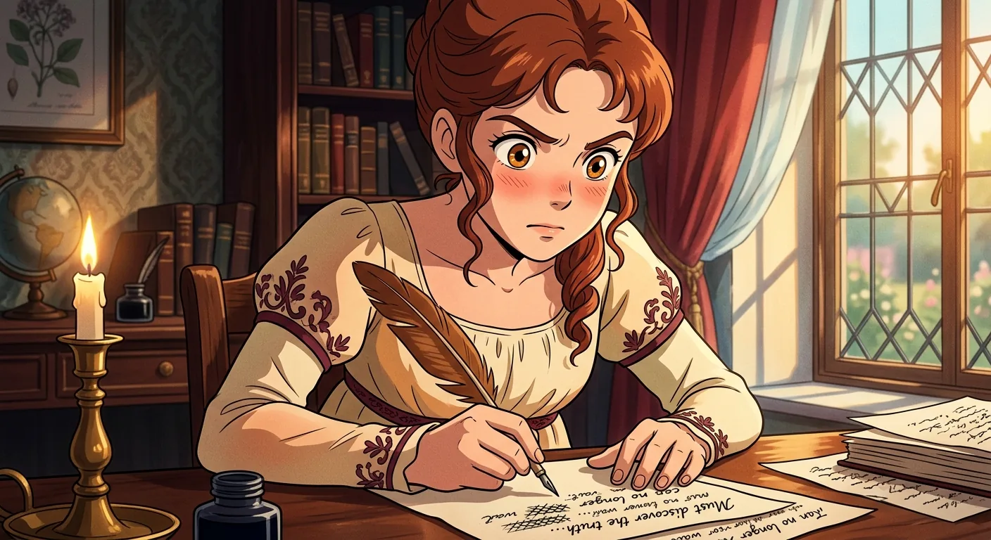 Lydia Returns Unashamed and Triumphant illustration