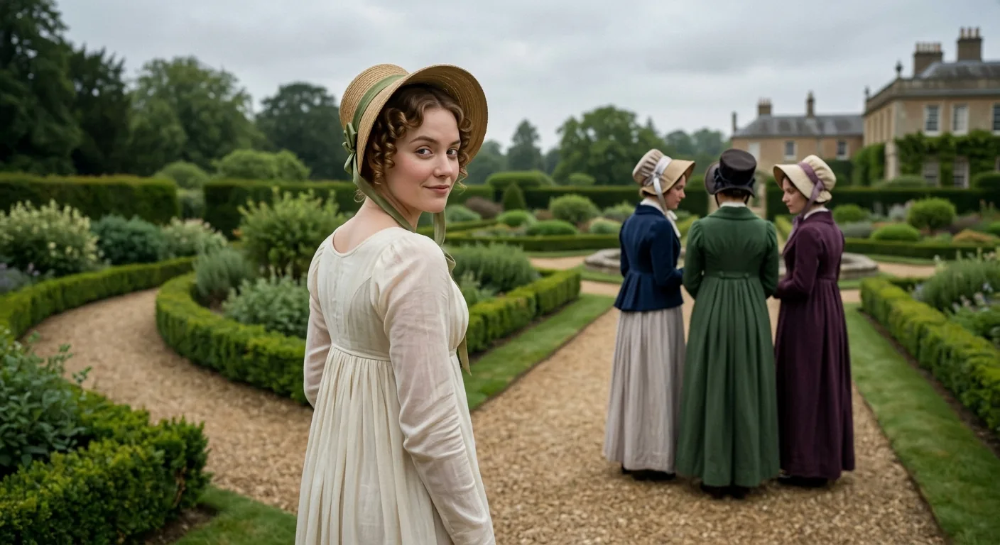 Wit and Words in the Drawing Room illustration