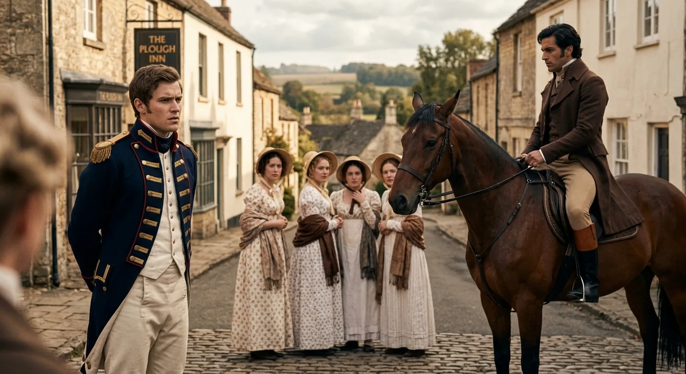 Mr Collins Shifts His Sights to Elizabeth illustration