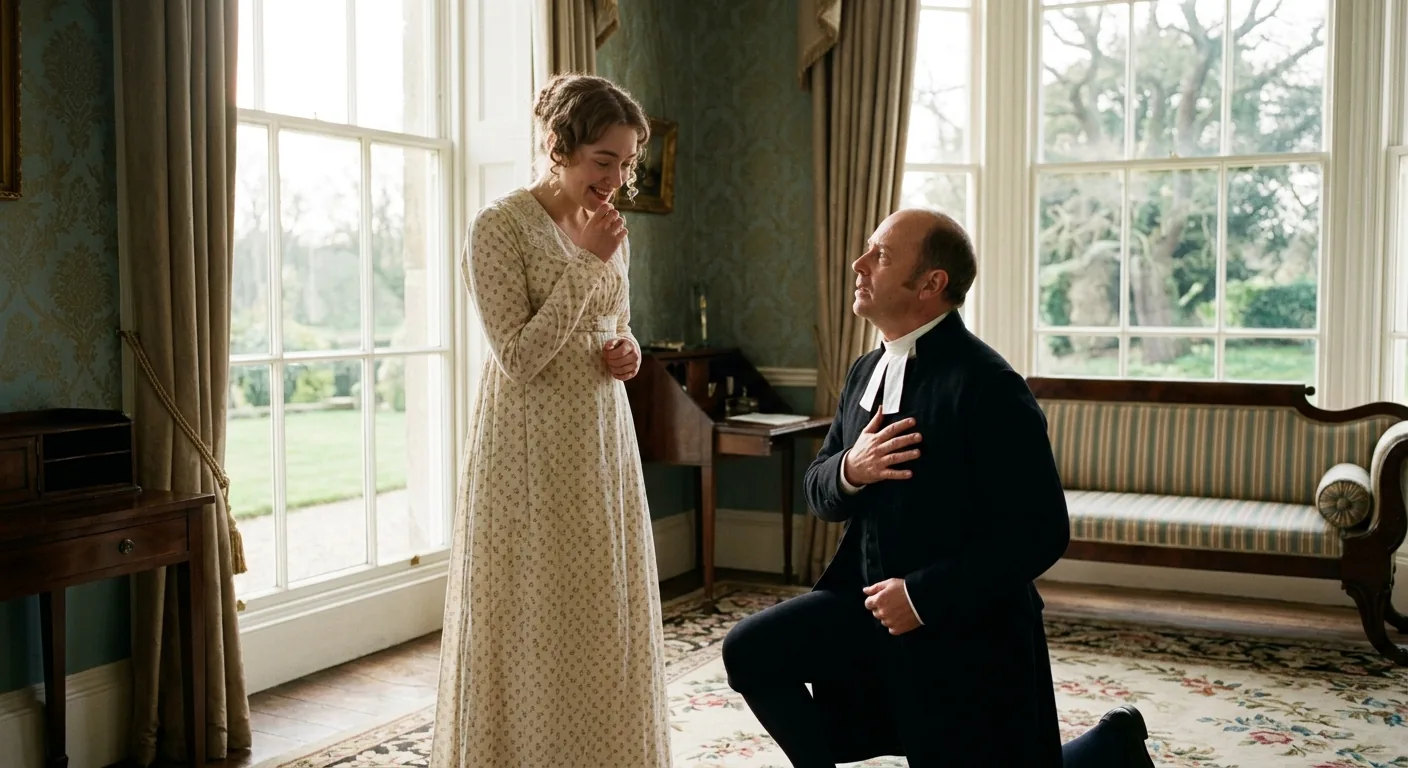 Mr. Collins Proposes with Methodical Certainty illustration