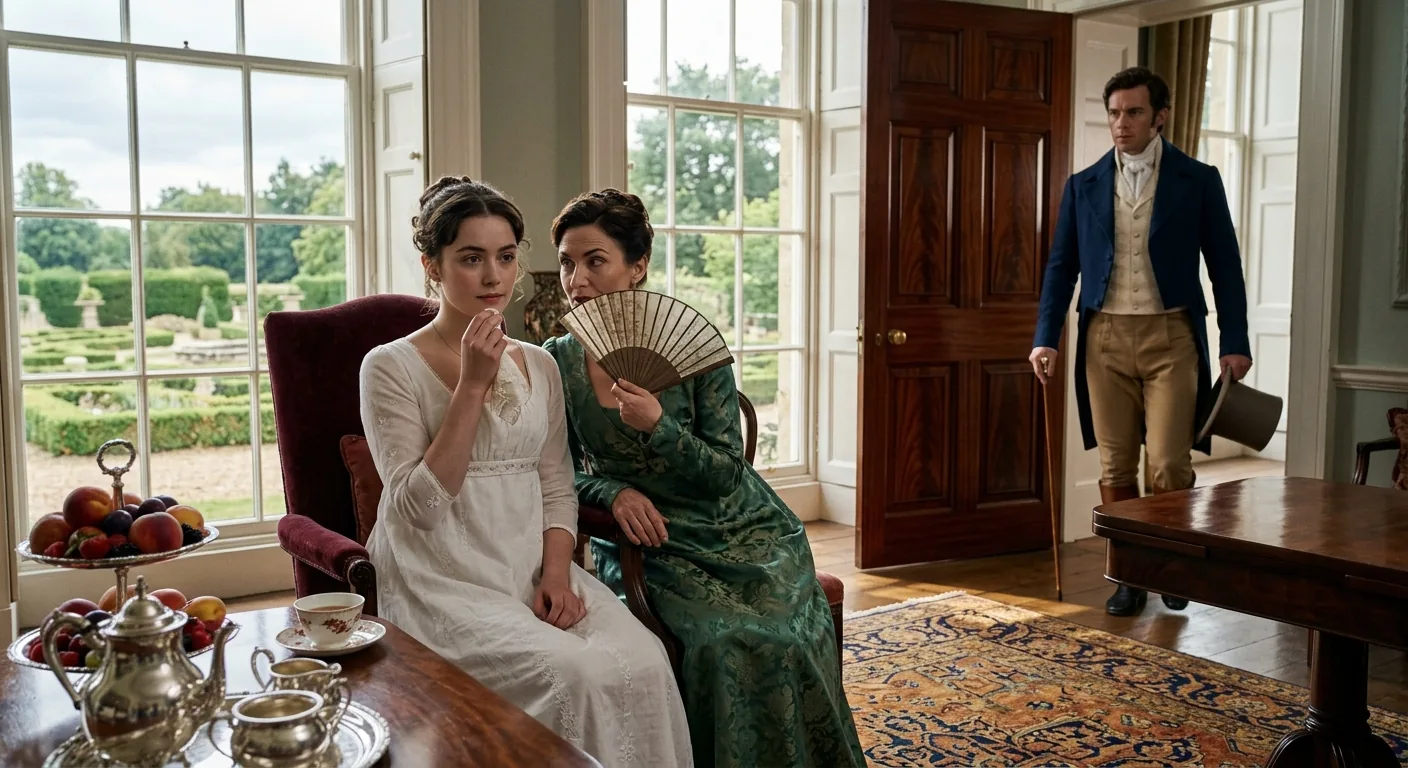 An Awkward Visit to Pemberley illustration