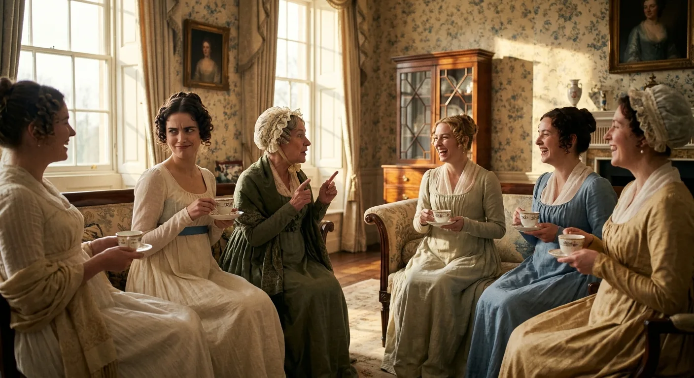 Neighbors Dissect the Ball's Events illustration