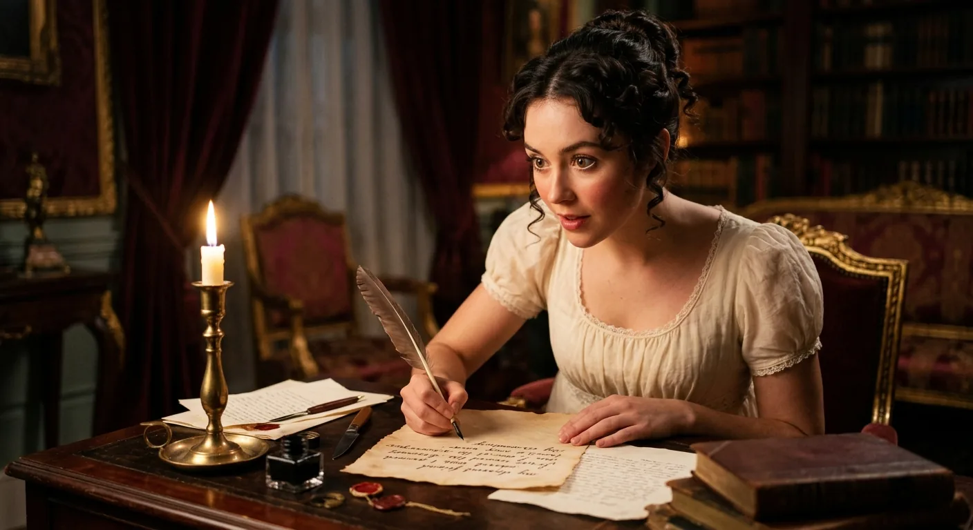 Lydia Returns Unashamed and Triumphant illustration