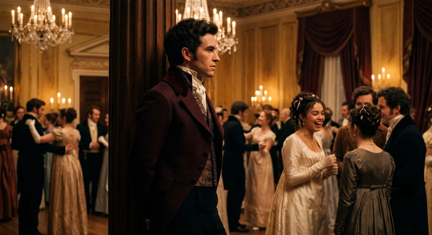 Guarded Hearts and Shifting Glances illustration