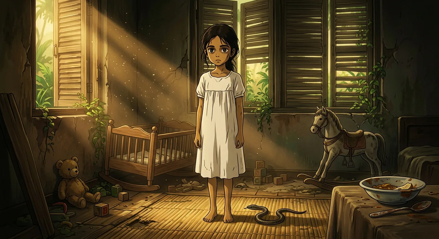 A Sickly Child Left Behind illustration