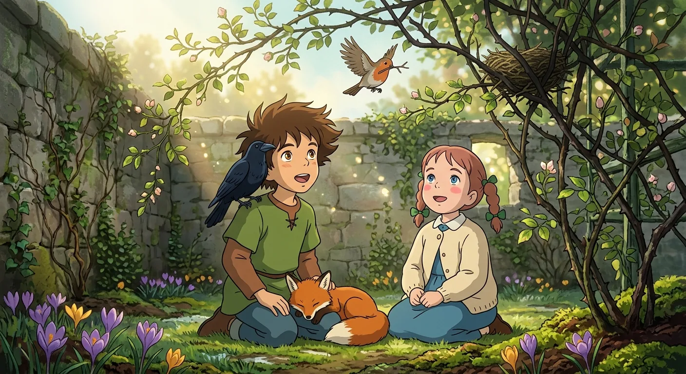 The Boy Animal and New Friendships illustration