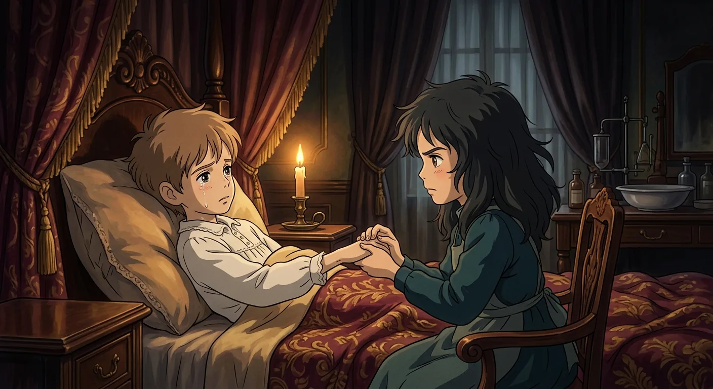 Colin's Fury Meets Mary's Fire illustration