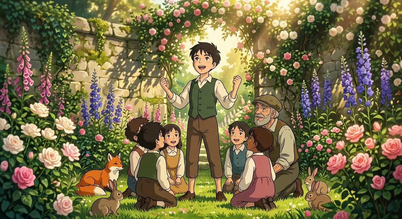 The White Magic of the Garden illustration