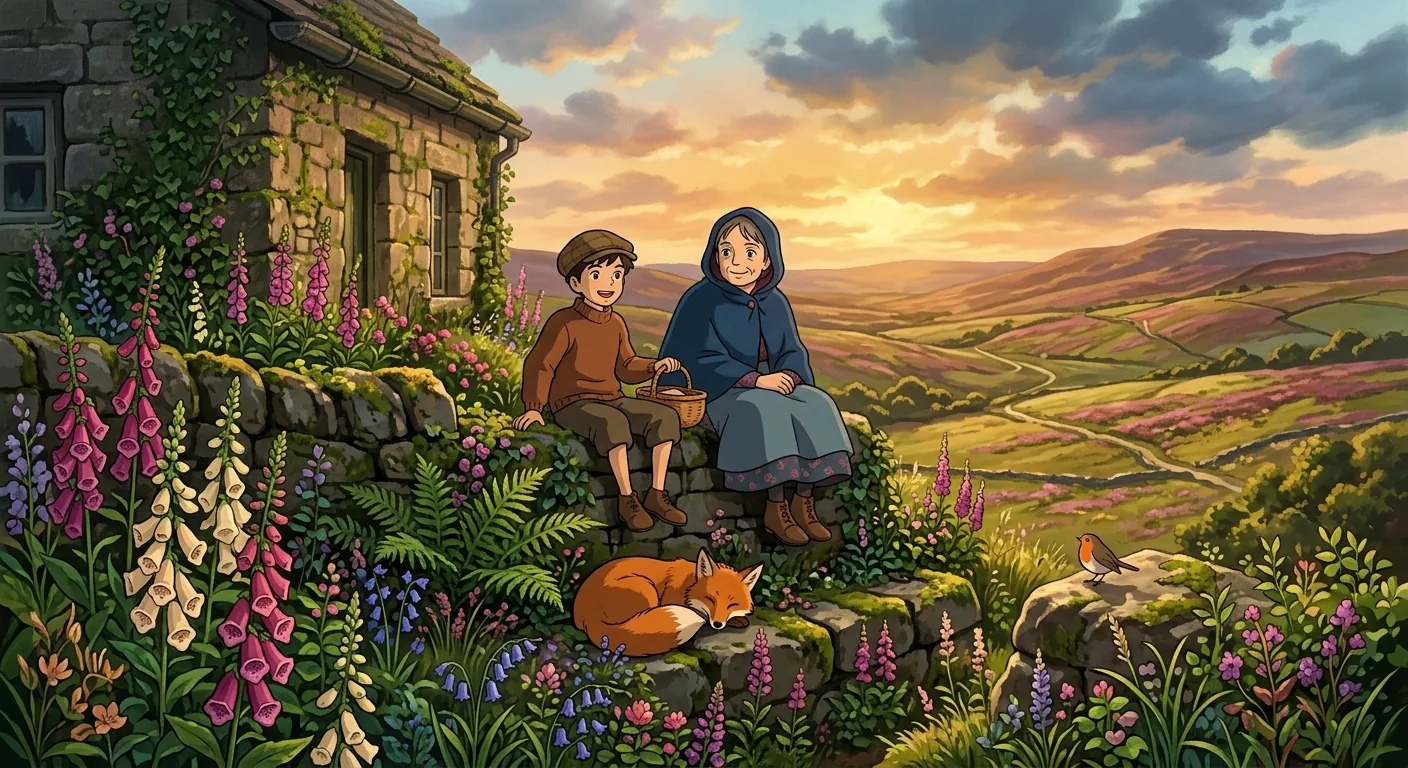 Dickon's Garden and the Joyful Deception illustration