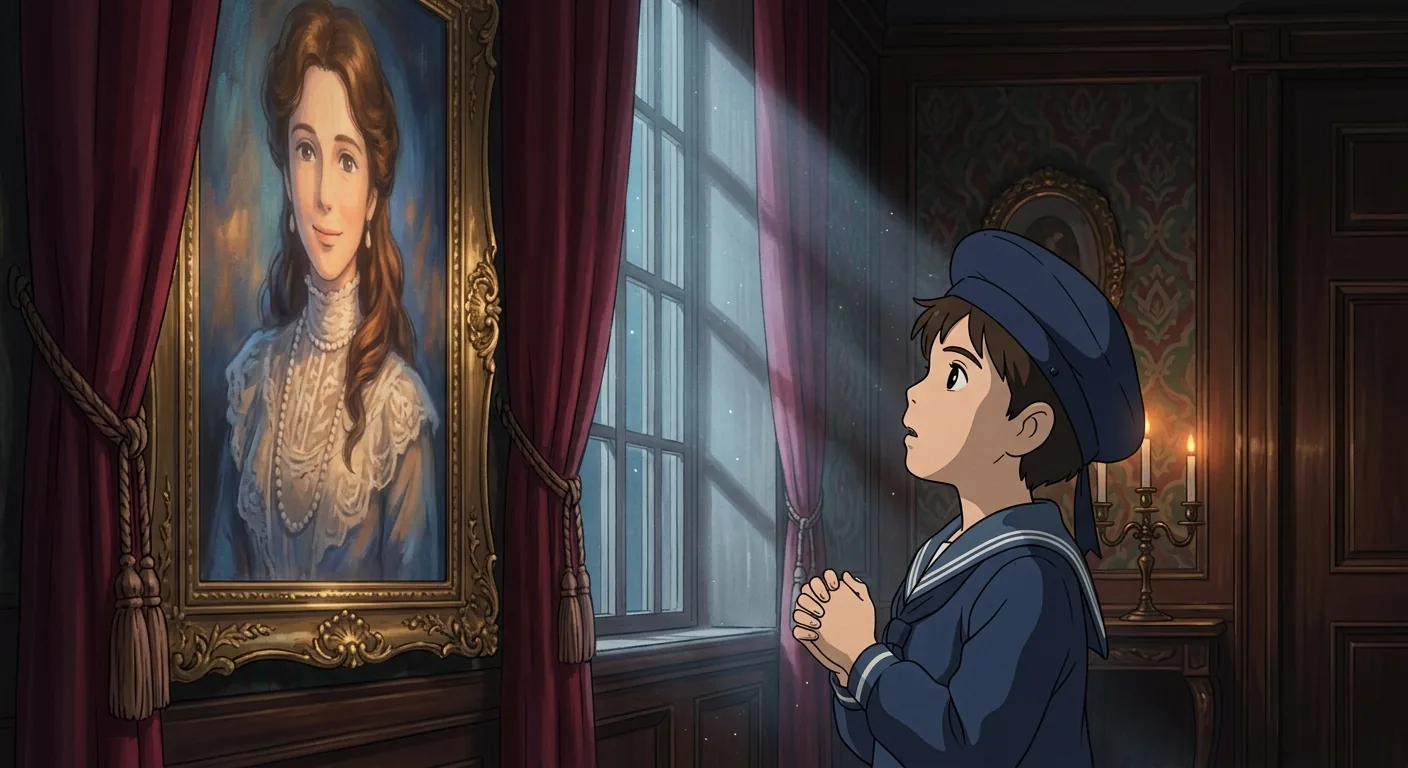 The Robin's Watchful Eye illustration