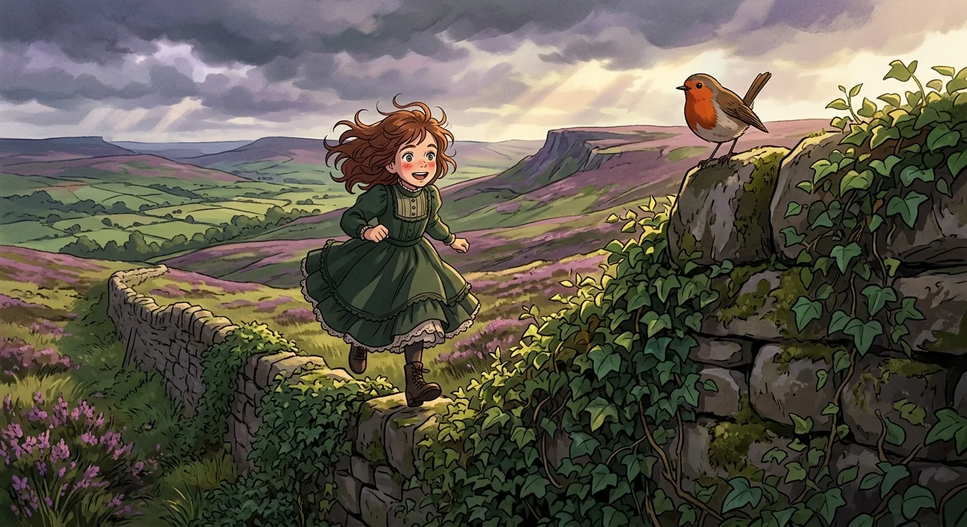 The Robin and the Hidden Wall illustration