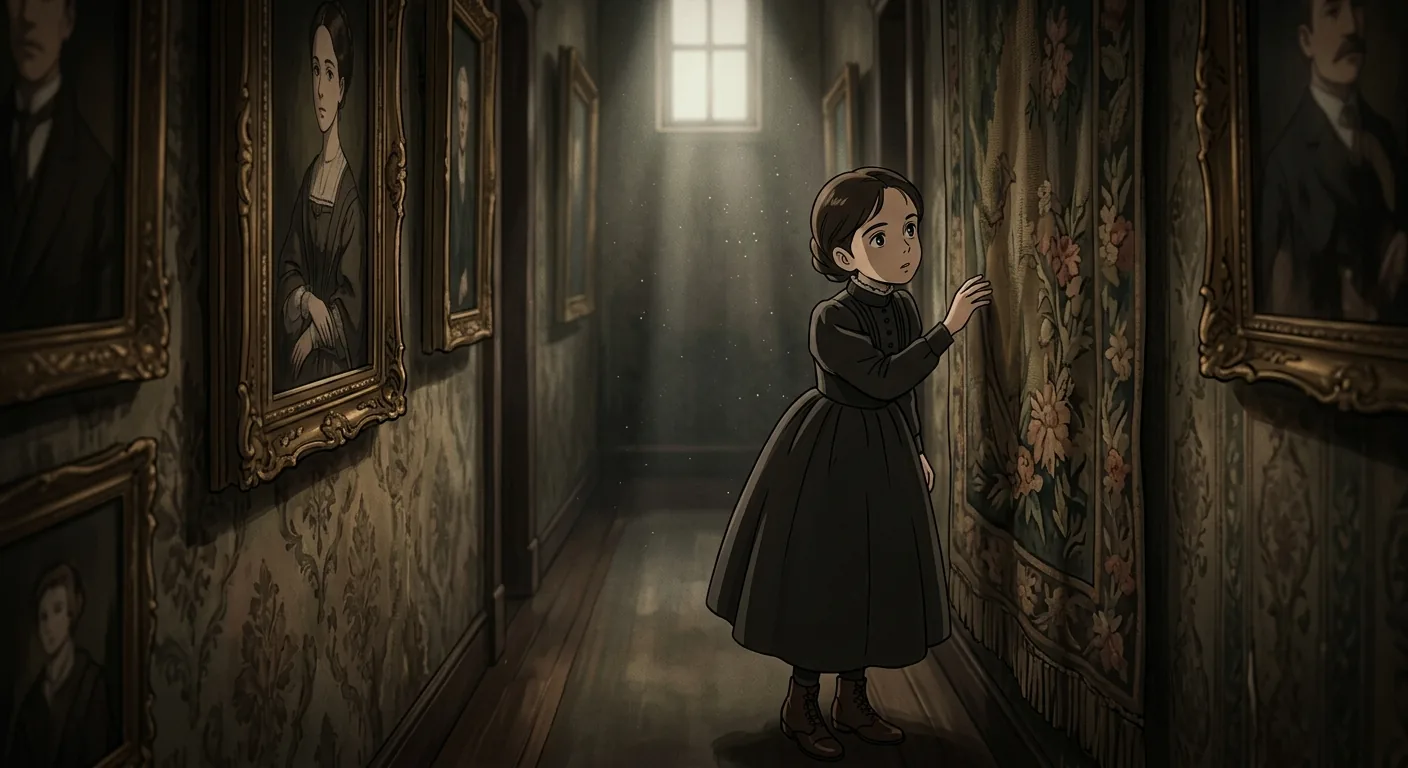 Rainy Days and Wandering Corridors illustration