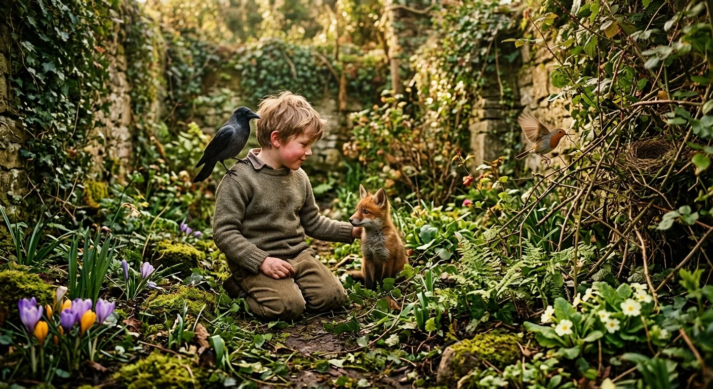 The Boy Animal and New Friendships illustration