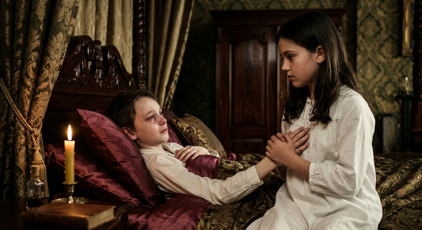 Colin's Fury Meets Mary's Fire illustration