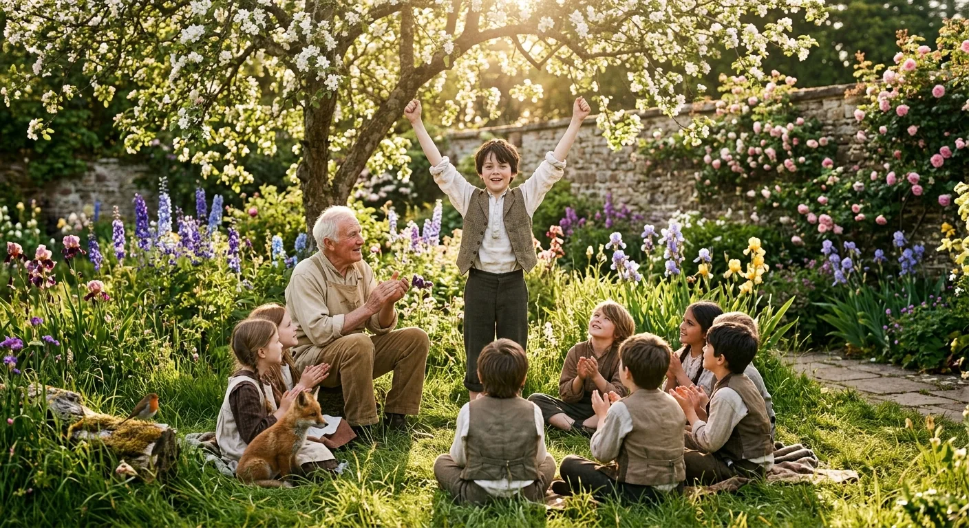 The White Magic of the Garden illustration