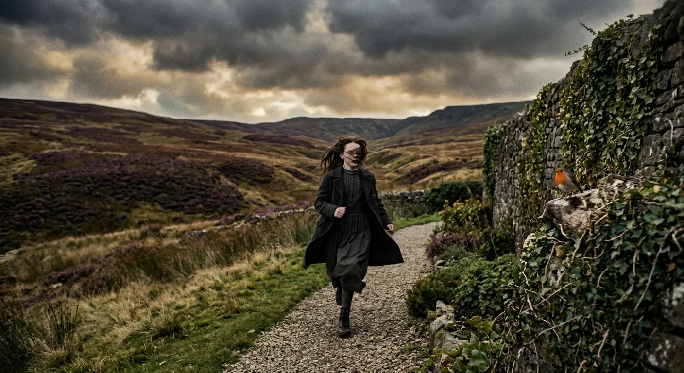 The Robin and the Hidden Wall illustration