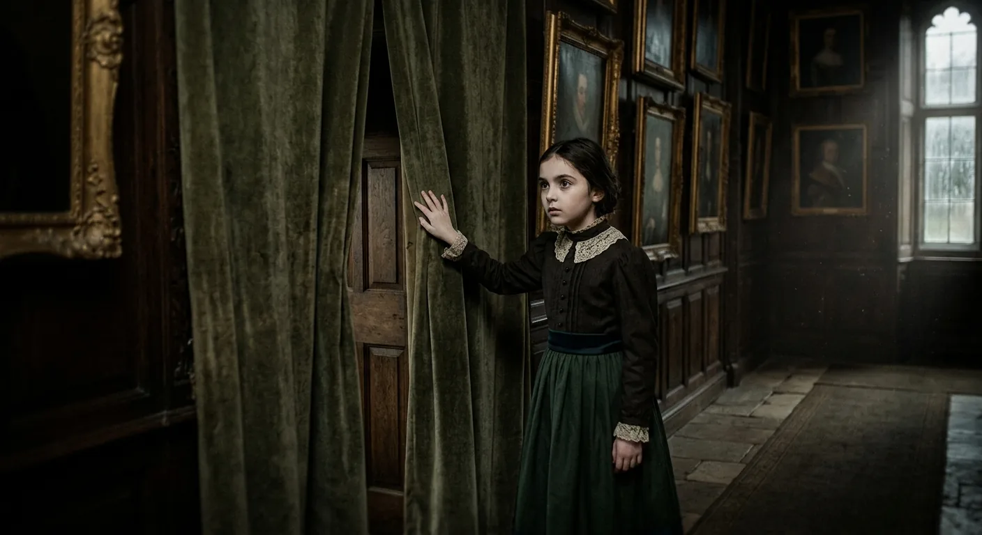 Rainy Days and Wandering Corridors illustration