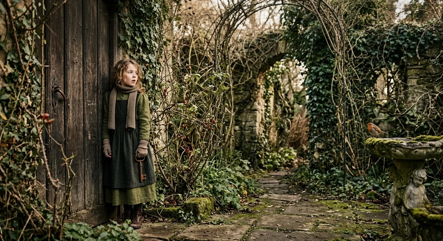 The Key and the Hidden Door illustration