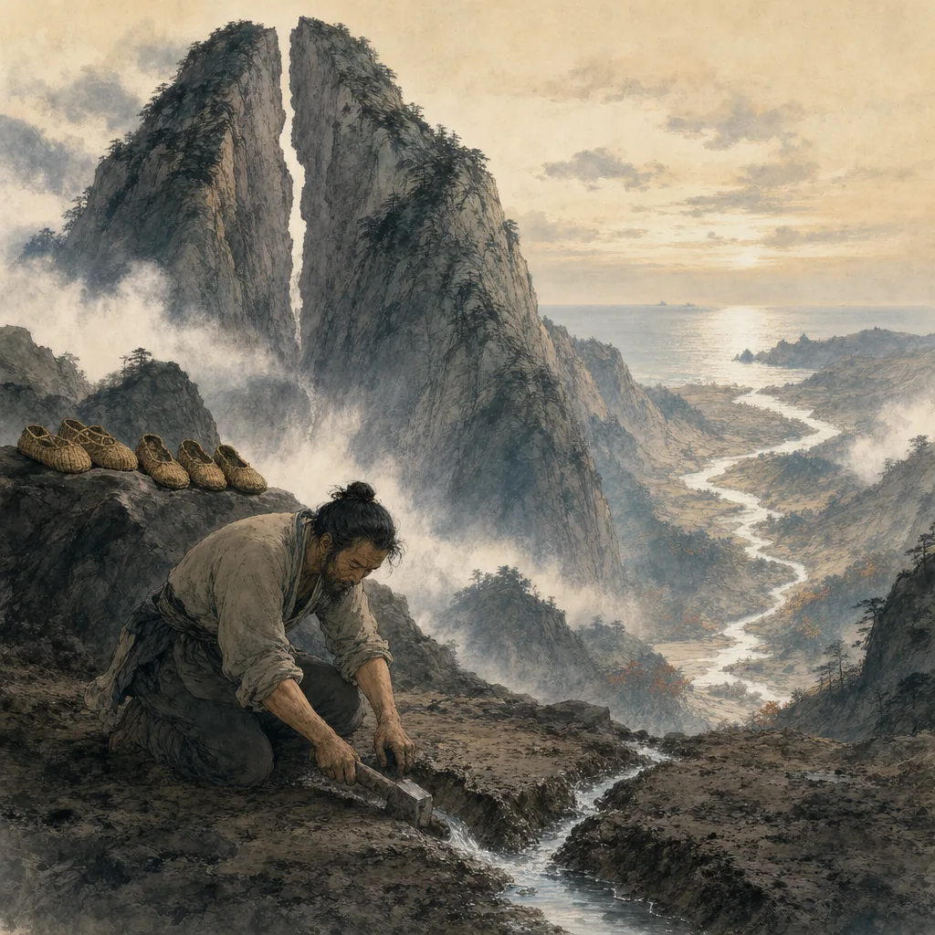 Yu the Great and the Flood illustration
