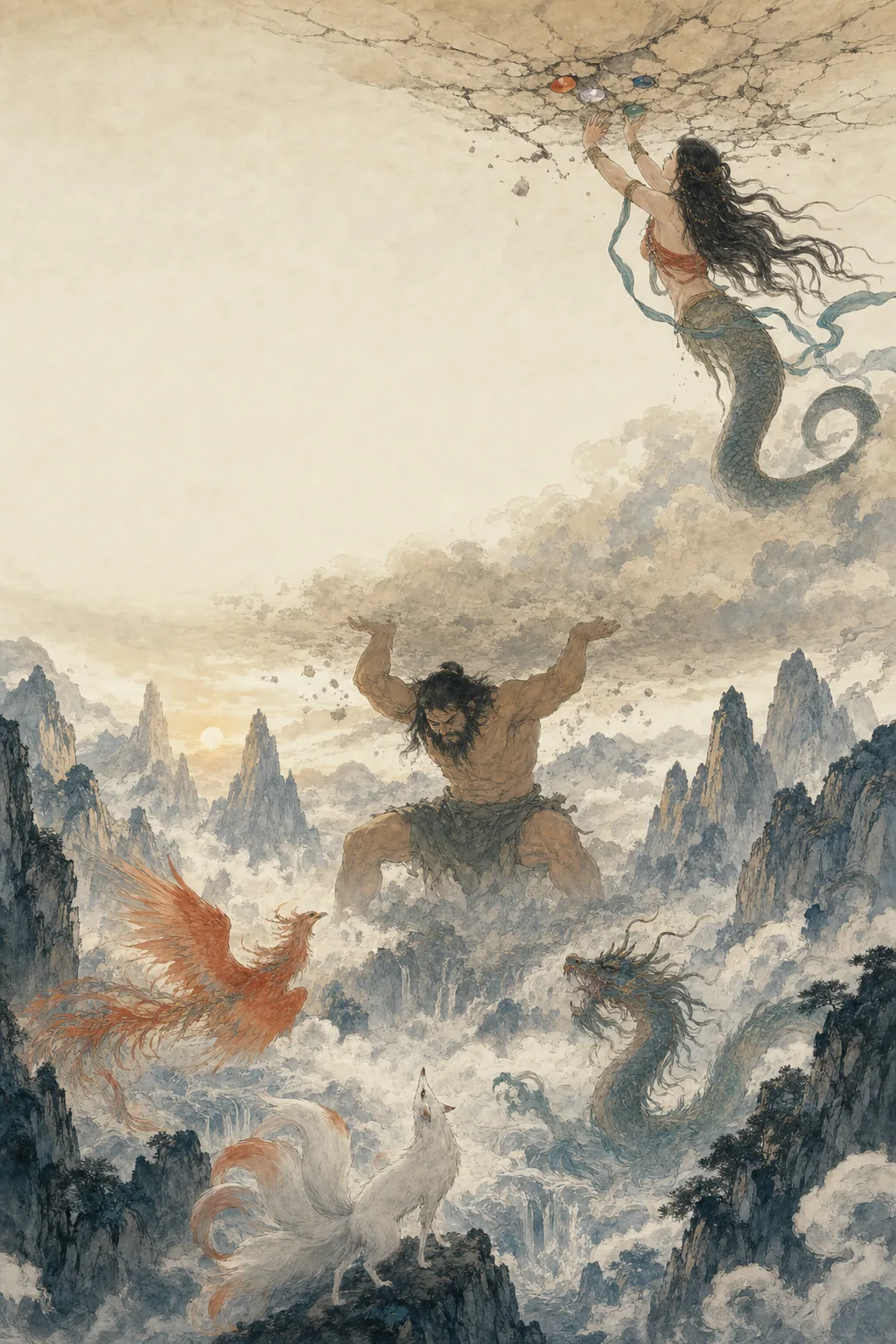 Shan Hai Jing: Tales of Mountains and Seas cover