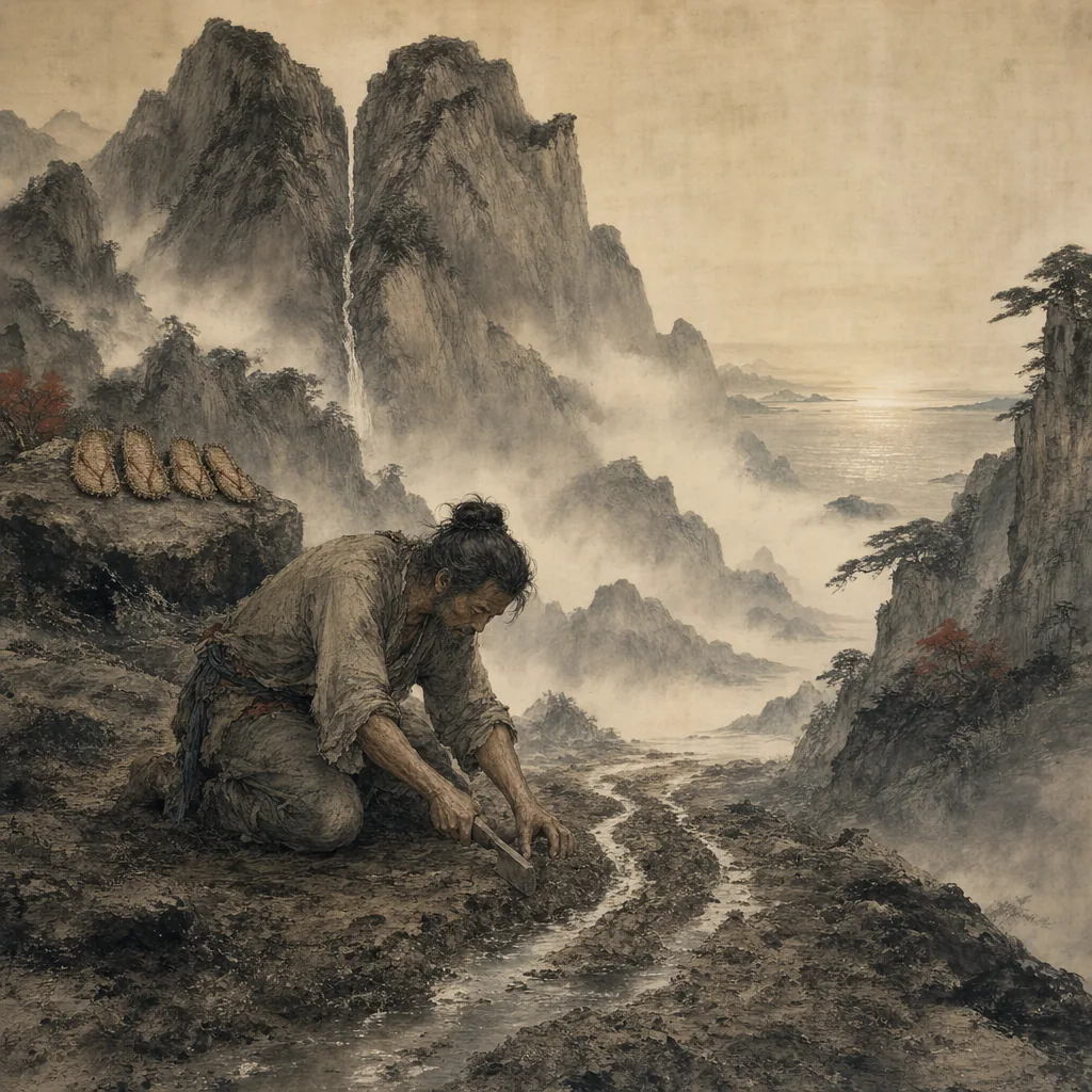 Yu the Great and the Flood illustration