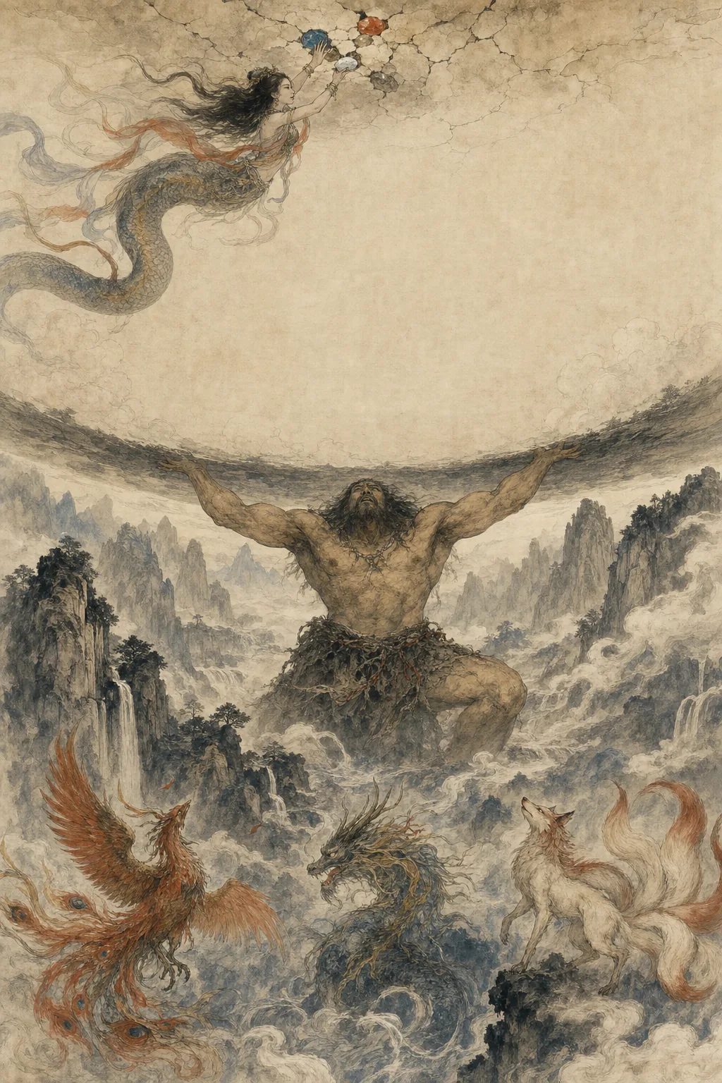 Shan Hai Jing: Tales of Mountains and Seas cover