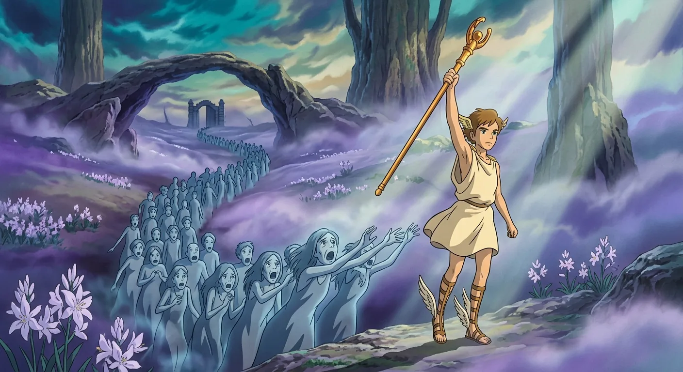 Whispers Among the Asphodel Dead illustration