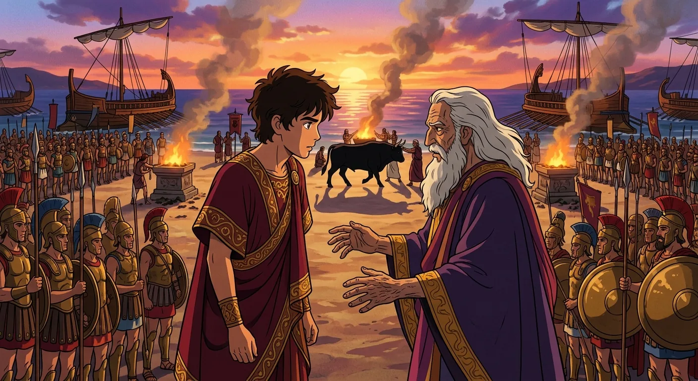 Telemachus Seeks His Father's Fate illustration