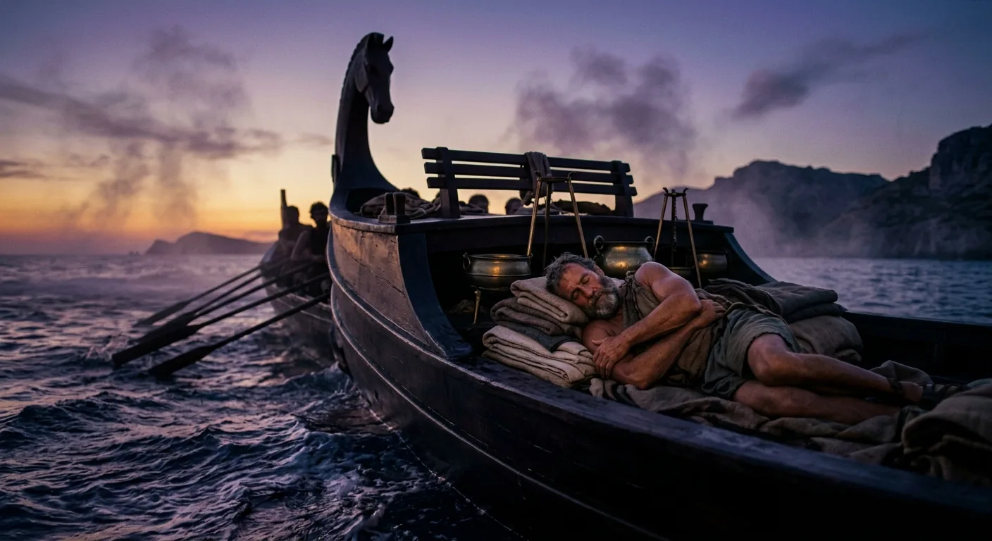 Homeward Bound in Deathlike Slumber illustration